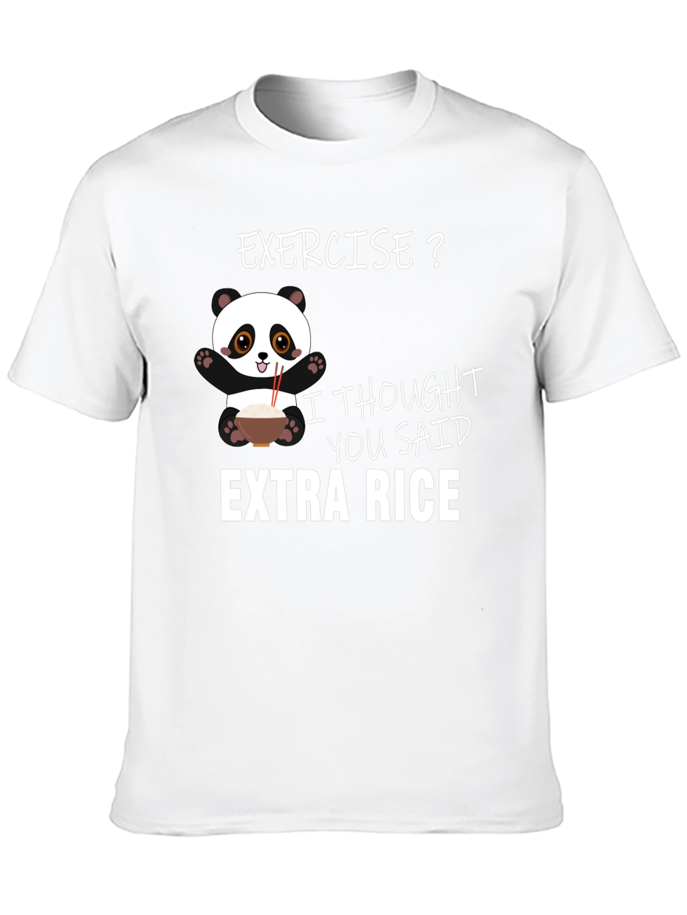 Extra Rice Panda T-Shirt