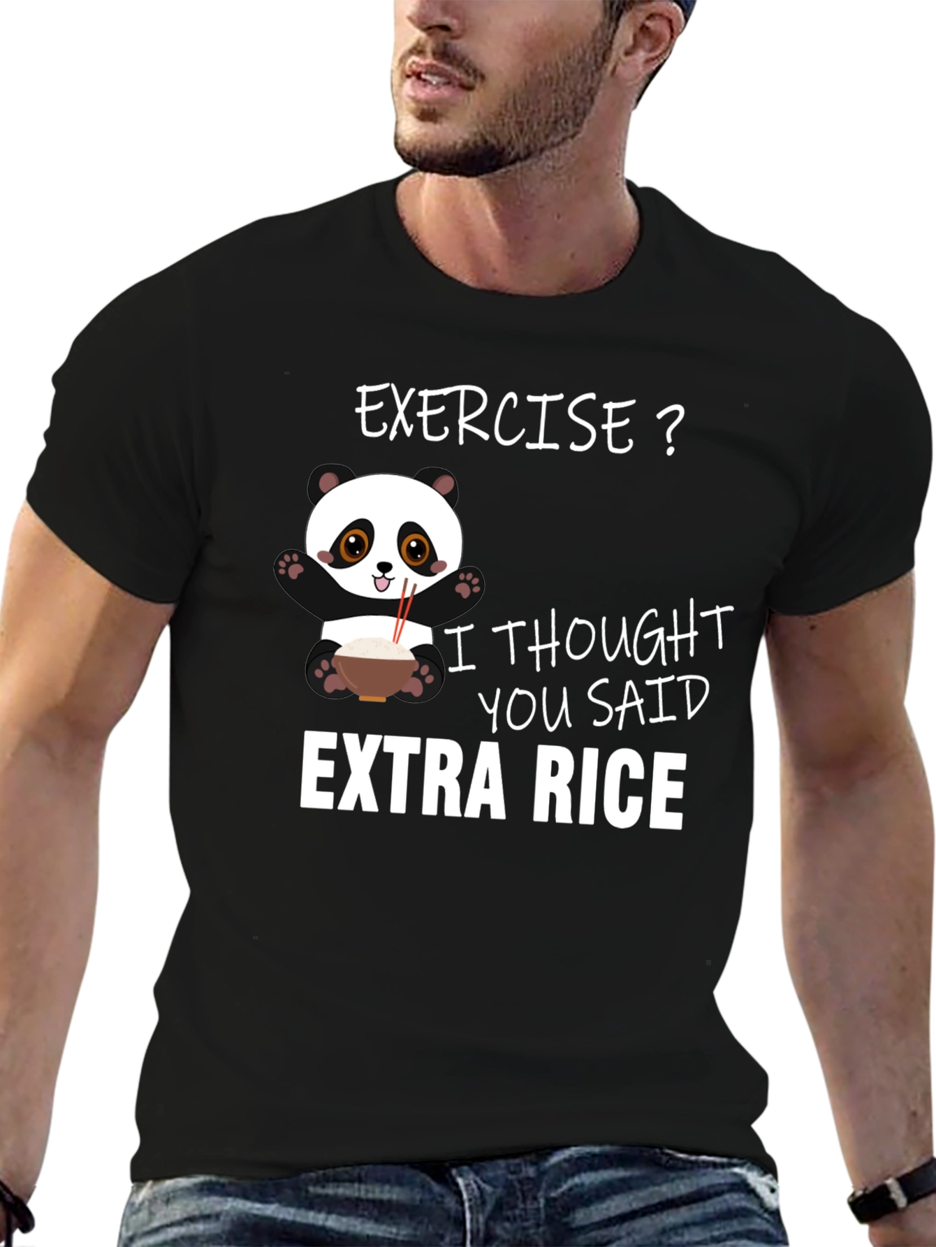 Extra Rice Panda T-Shirt