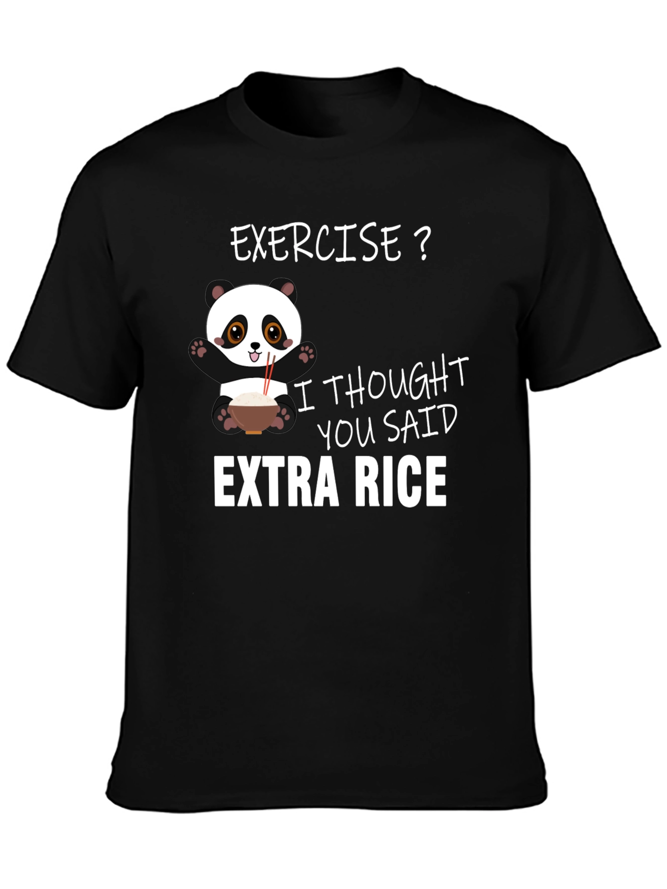 Extra Rice Panda T-Shirt