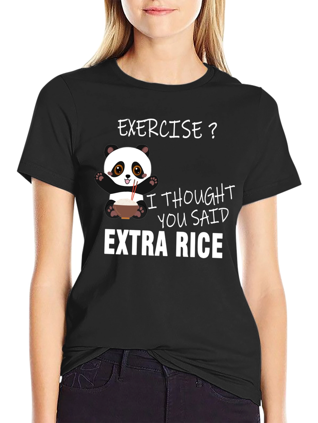 Extra Rice Panda T-Shirt