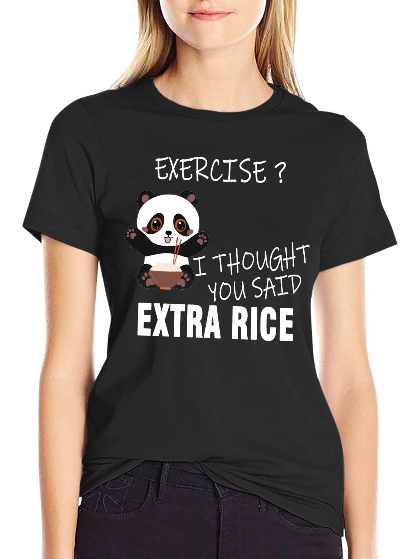 Extra Rice Panda T-Shirt