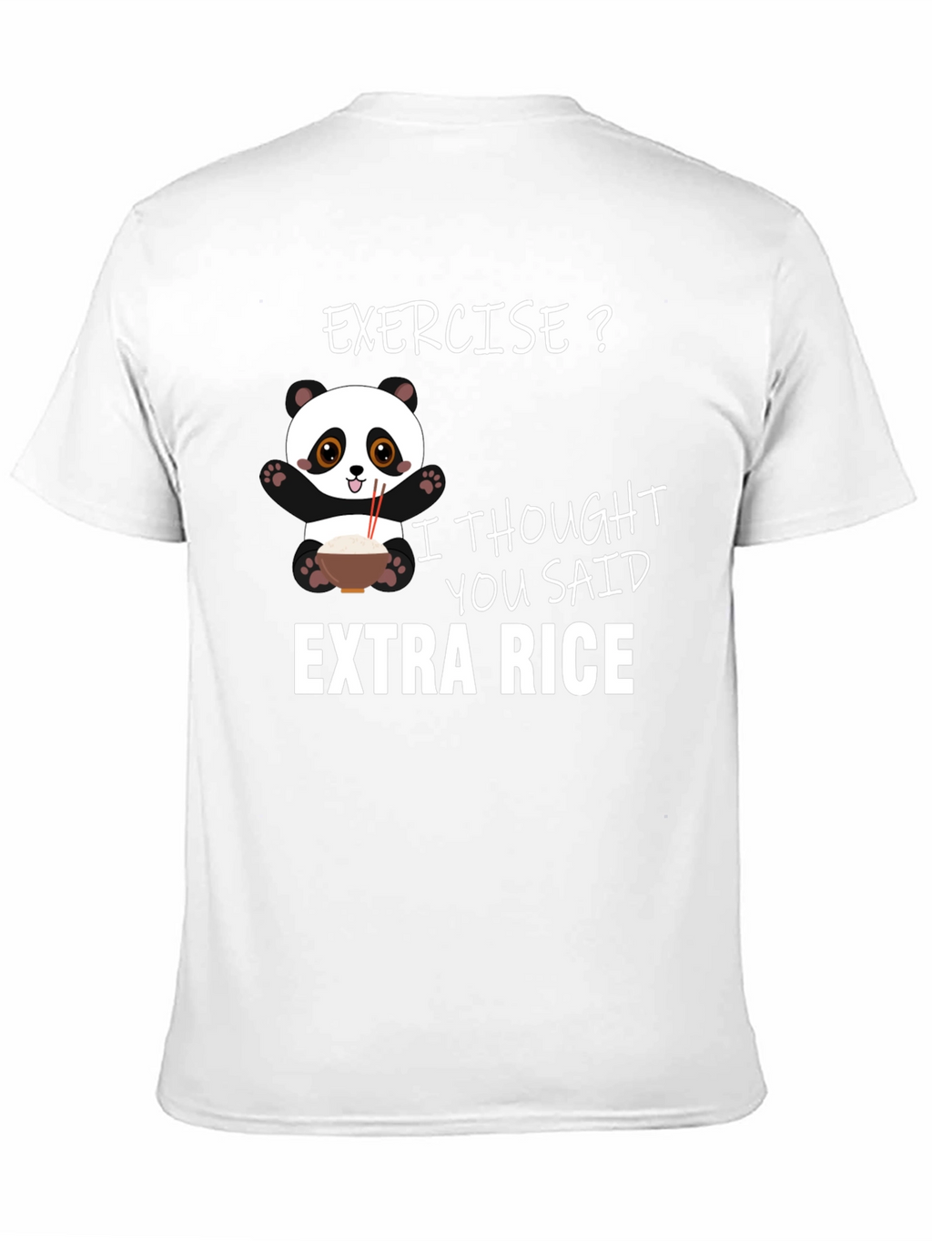 Extra Rice Panda T-Shirt