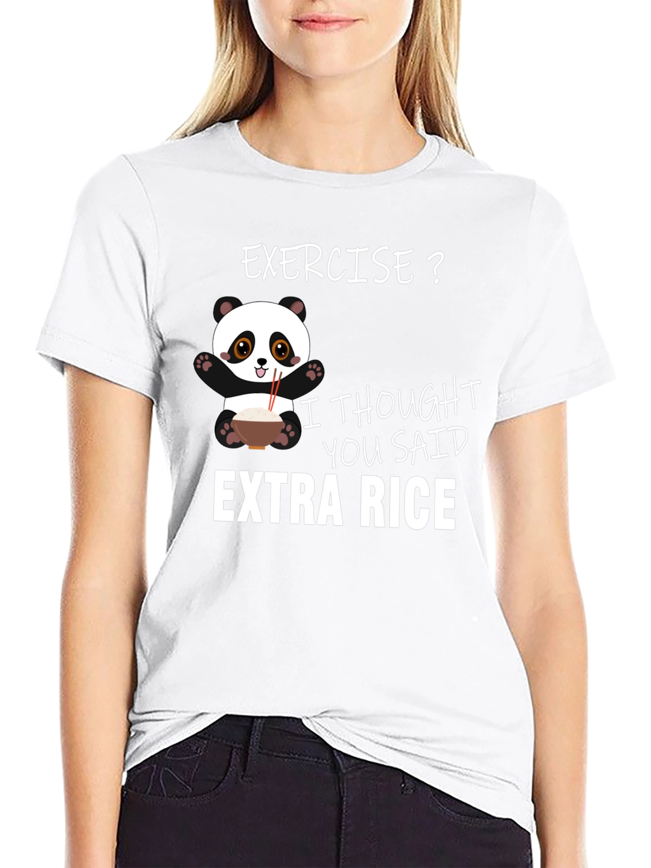 Extra Rice Panda T-Shirt