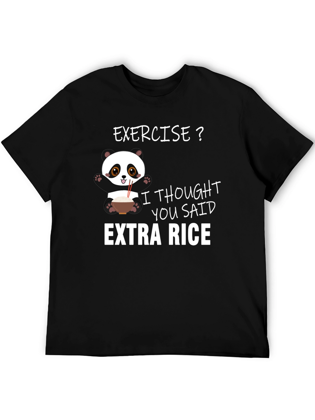 Extra Rice Panda T-Shirt