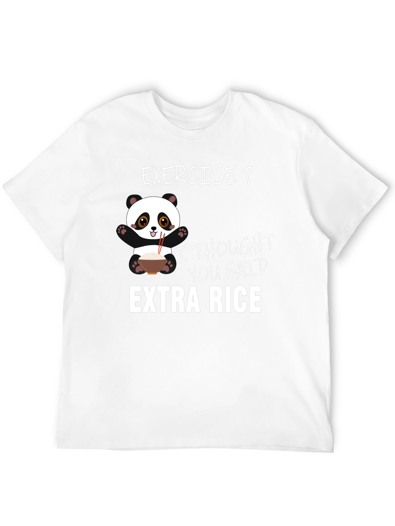 Extra Rice Panda T-Shirt