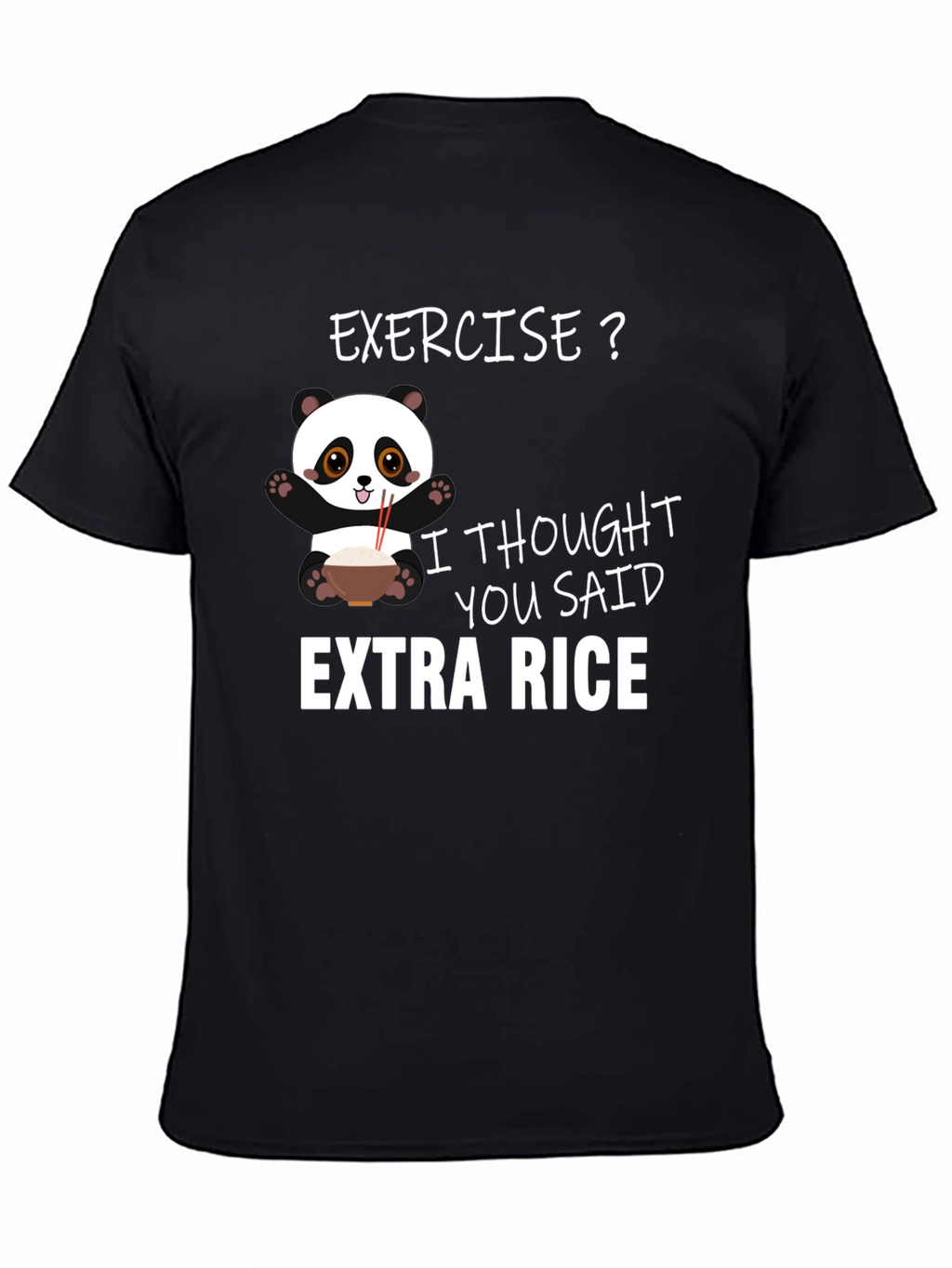 Extra Rice Panda T-Shirt