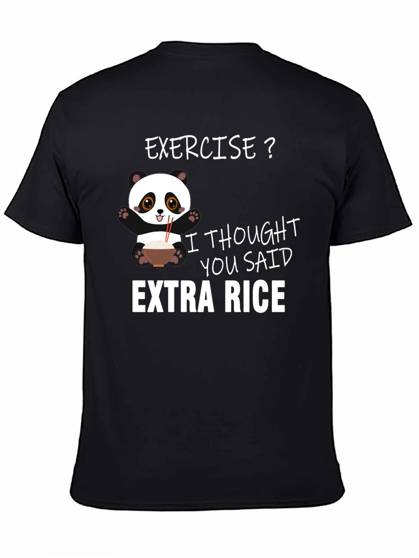 Extra Rice Panda T-Shirt