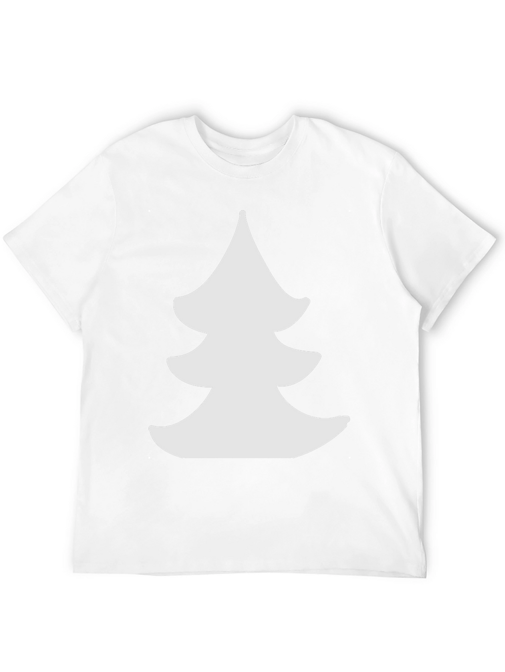 Christmas Tree Graphic Black Tee