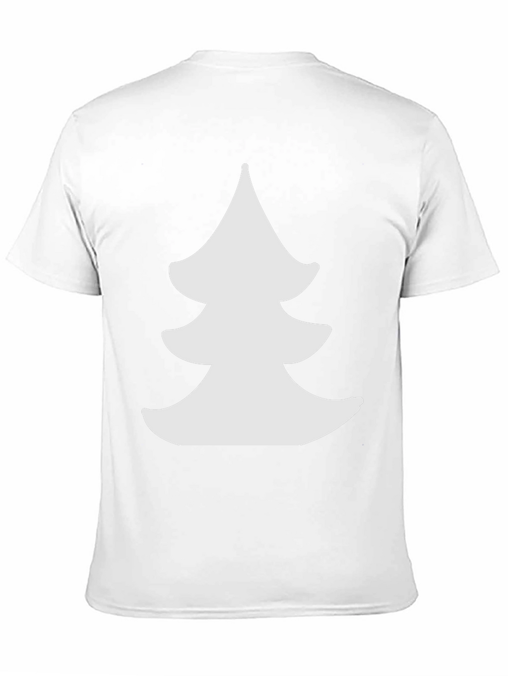Christmas Tree Graphic Black Tee