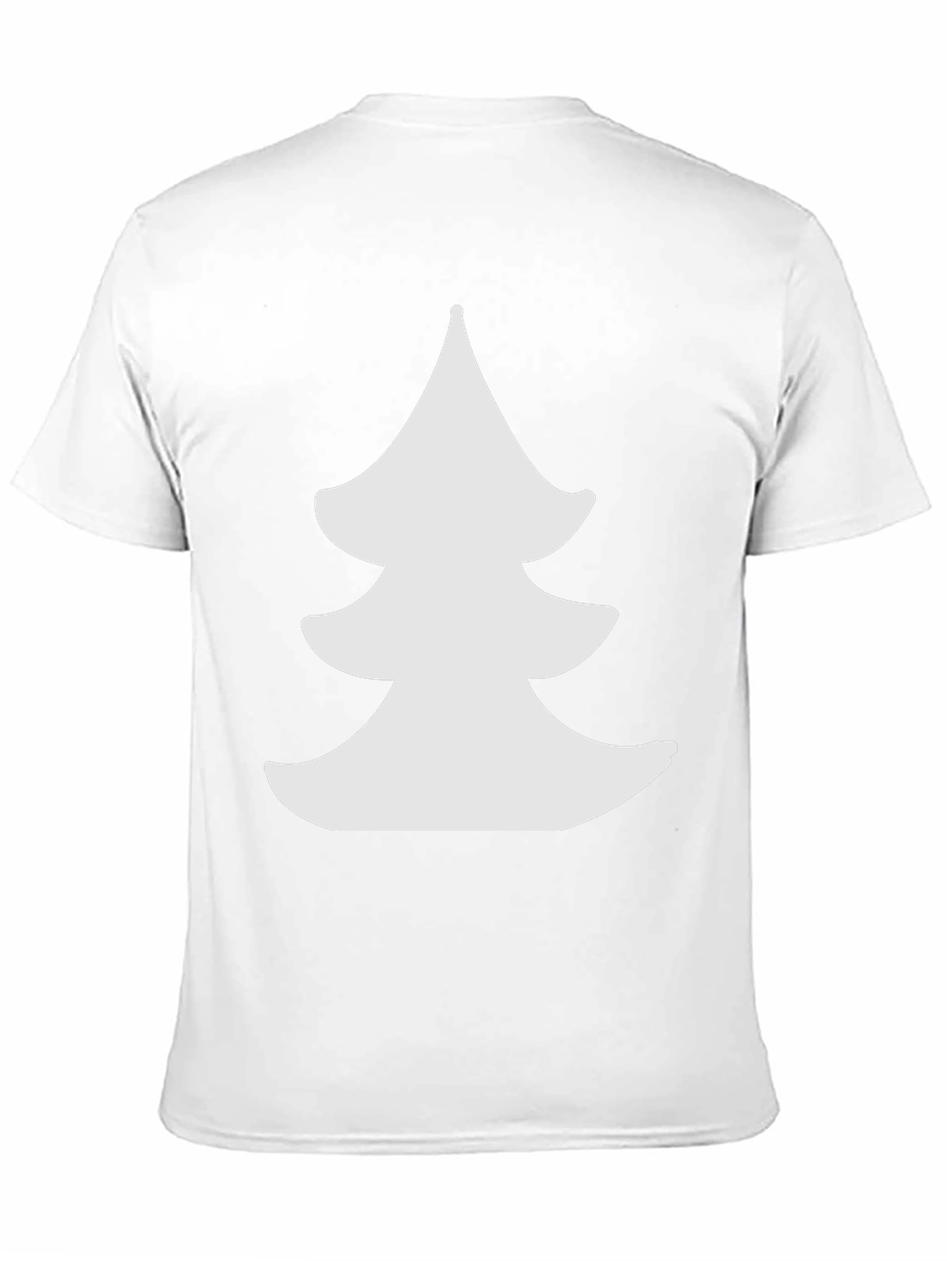 Christmas Tree Graphic Black Tee
