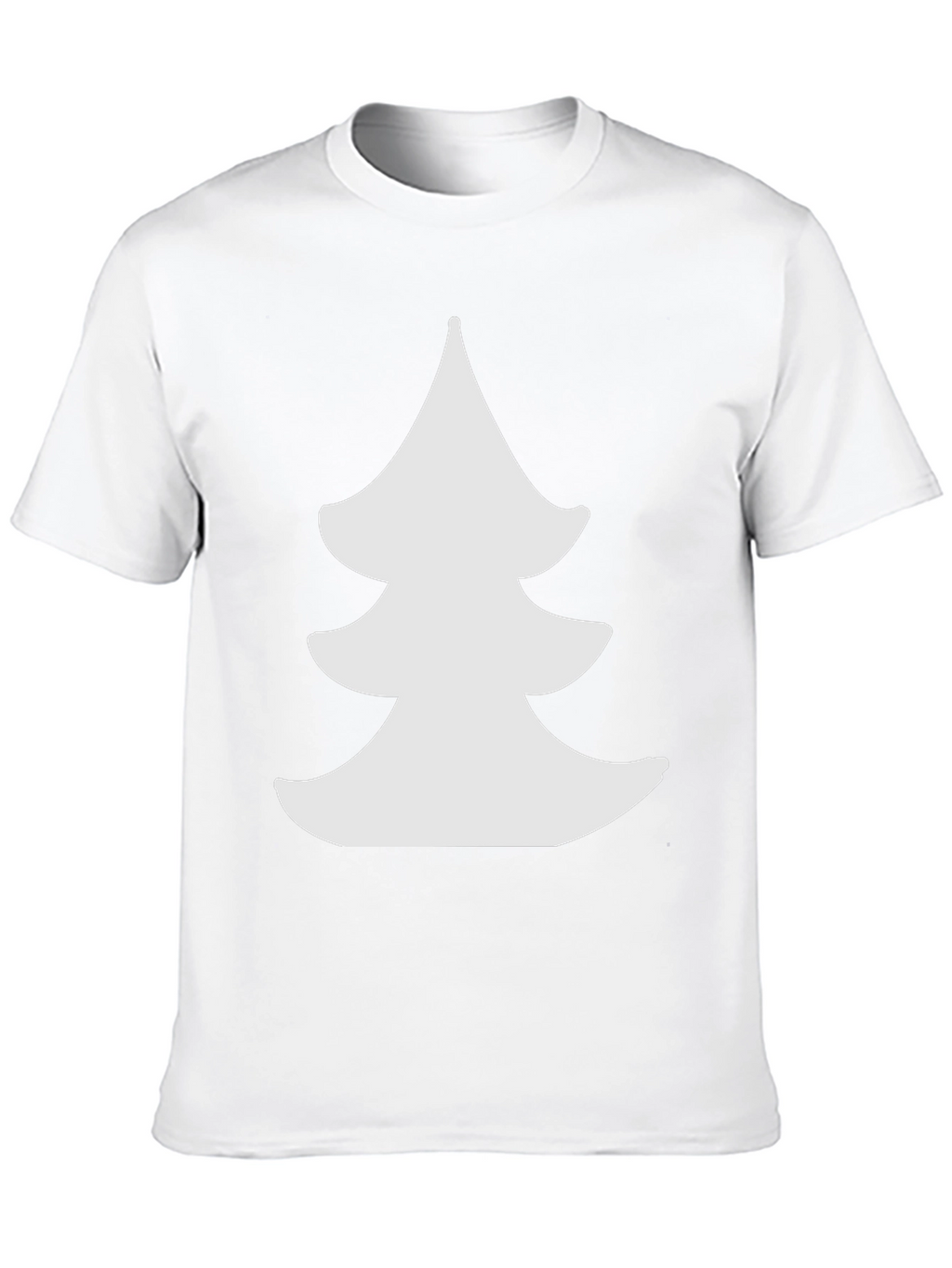 Christmas Tree Graphic Black Tee