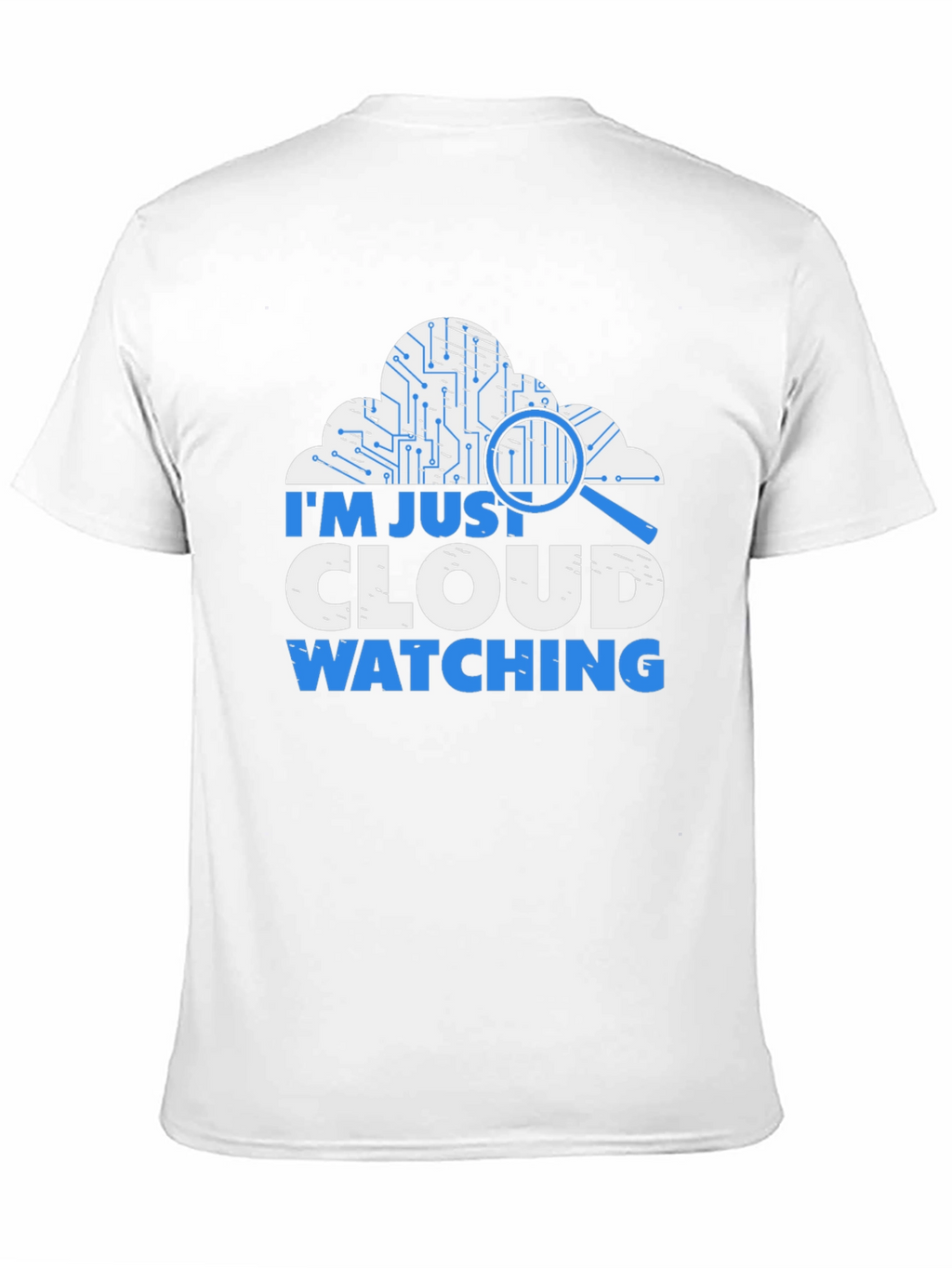 Cloud Watching T-Shirt - Tech Humor Tee
