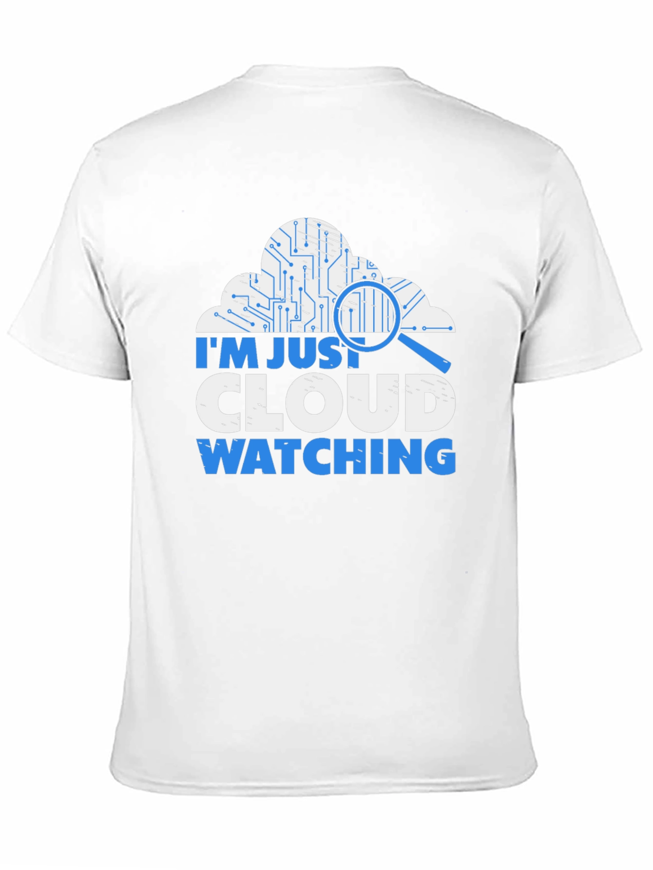 Cloud Watching T-Shirt - Tech Humor Tee