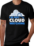 Cloud Watching T-Shirt - Tech Humor Tee