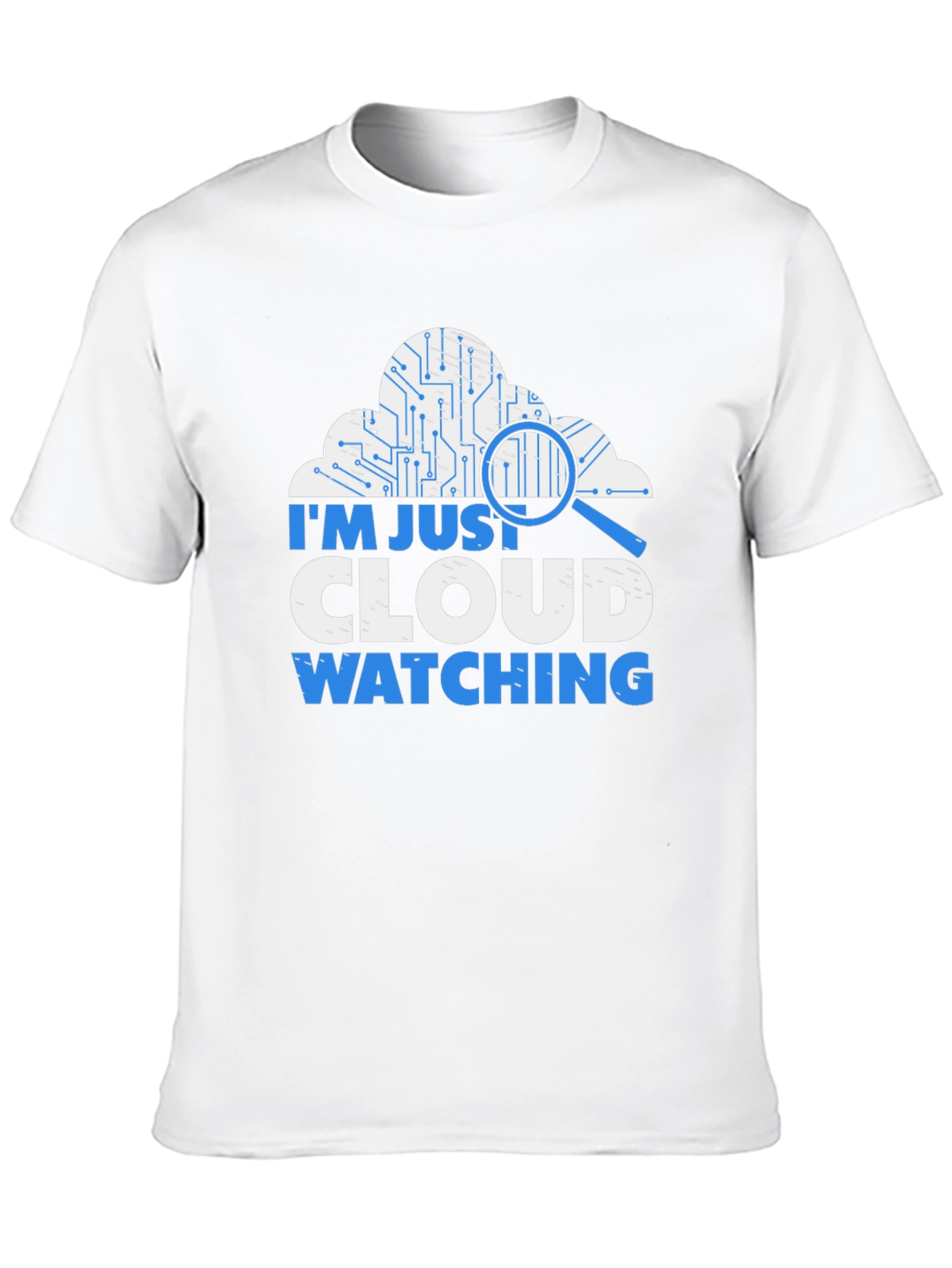 Cloud Watching T-Shirt - Tech Humor Tee