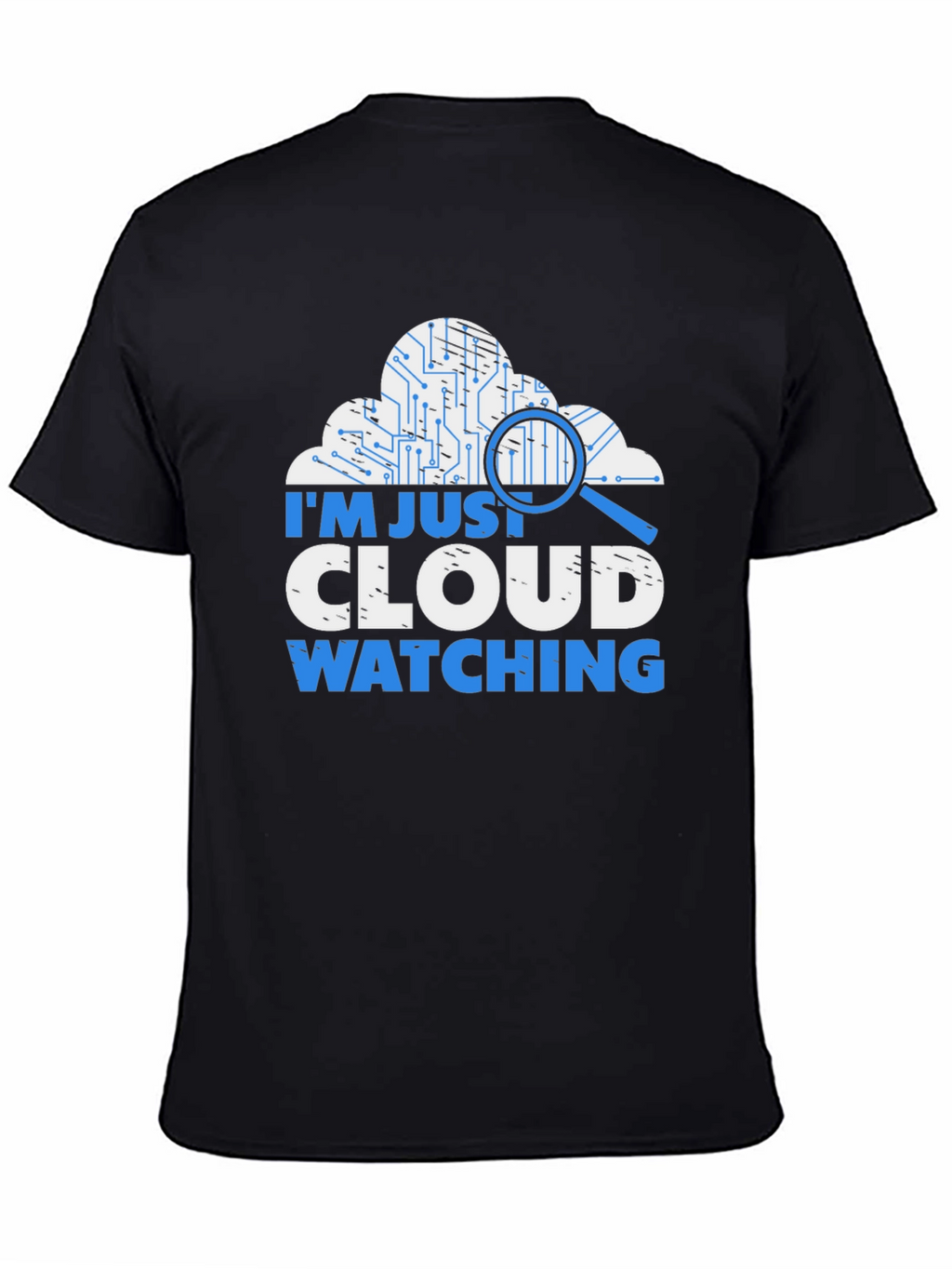 Cloud Watching T-Shirt - Tech Humor Tee