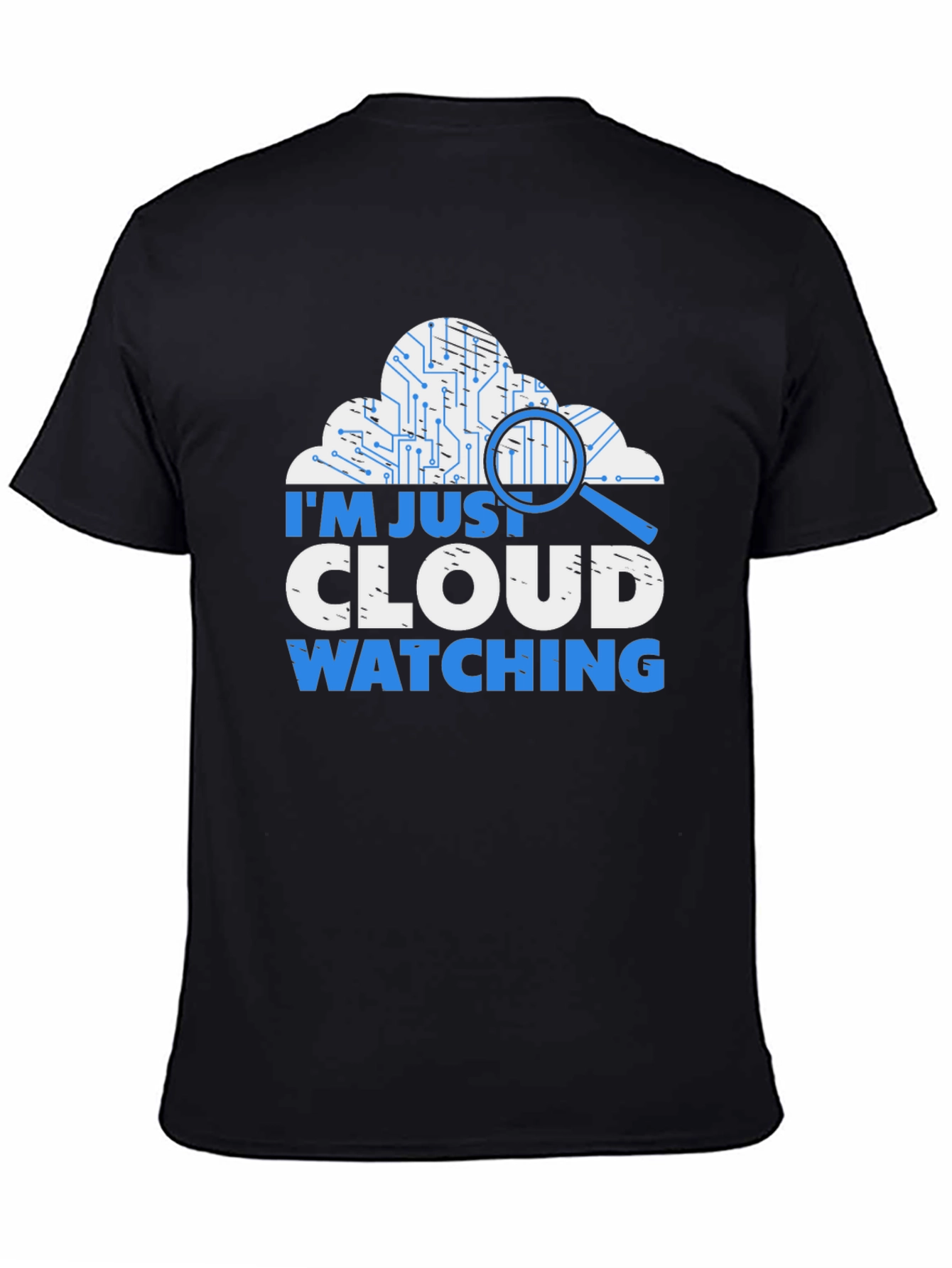 Cloud Watching T-Shirt - Tech Humor Tee