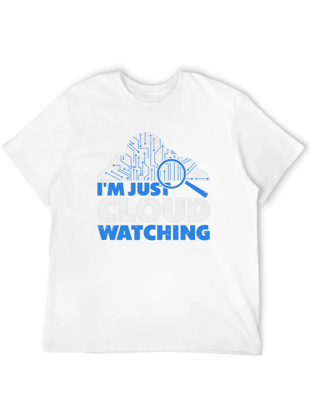 Cloud Watching T-Shirt - Tech Humor Tee