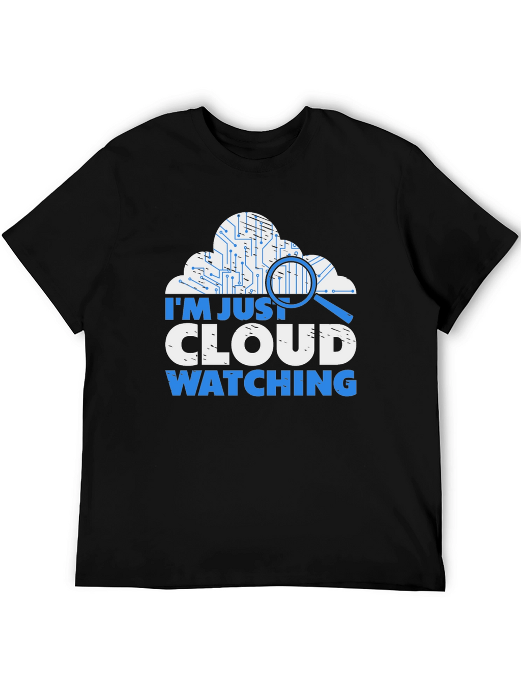 Cloud Watching T-Shirt - Tech Humor Tee