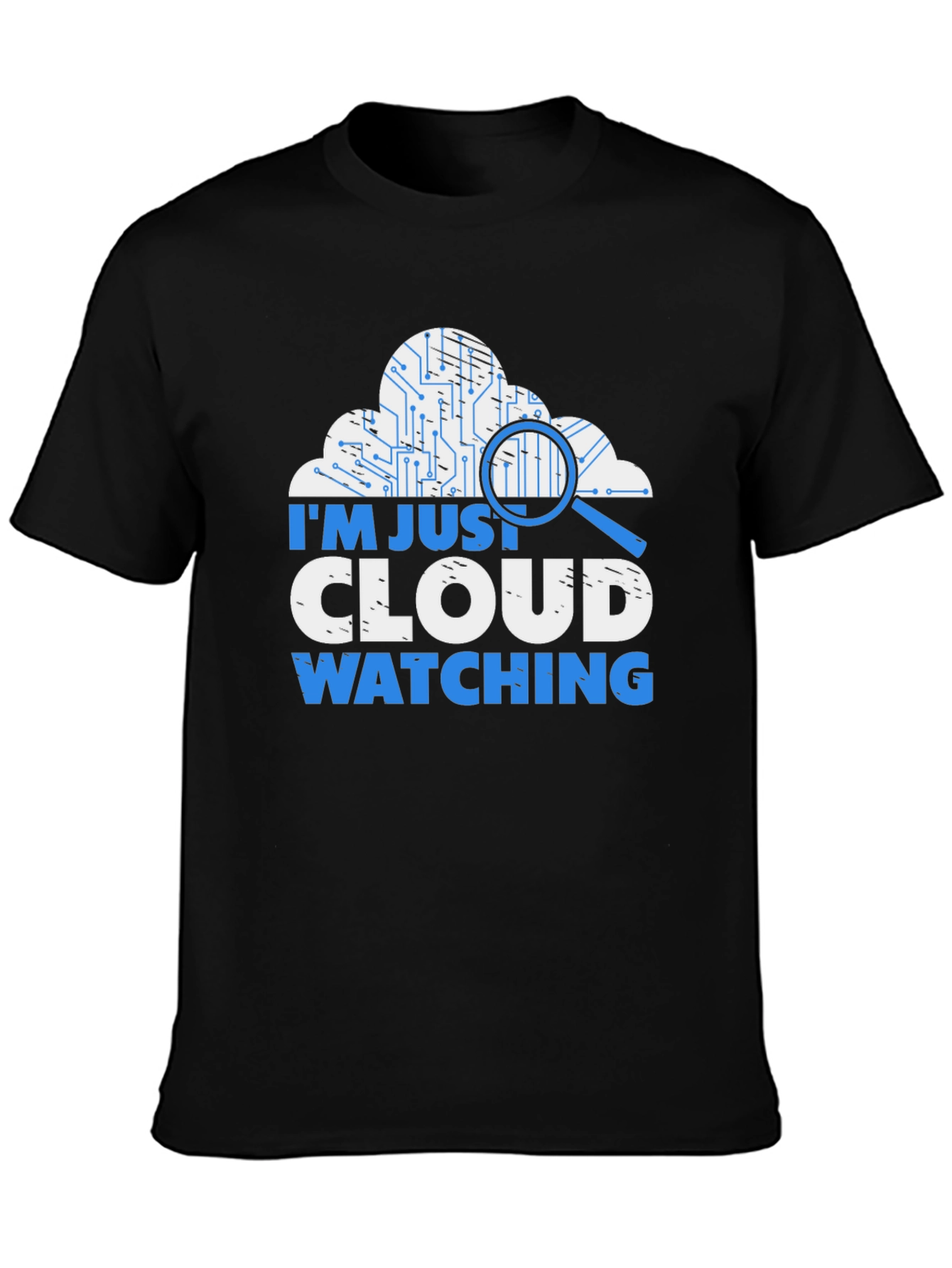 Cloud Watching T-Shirt - Tech Humor Tee