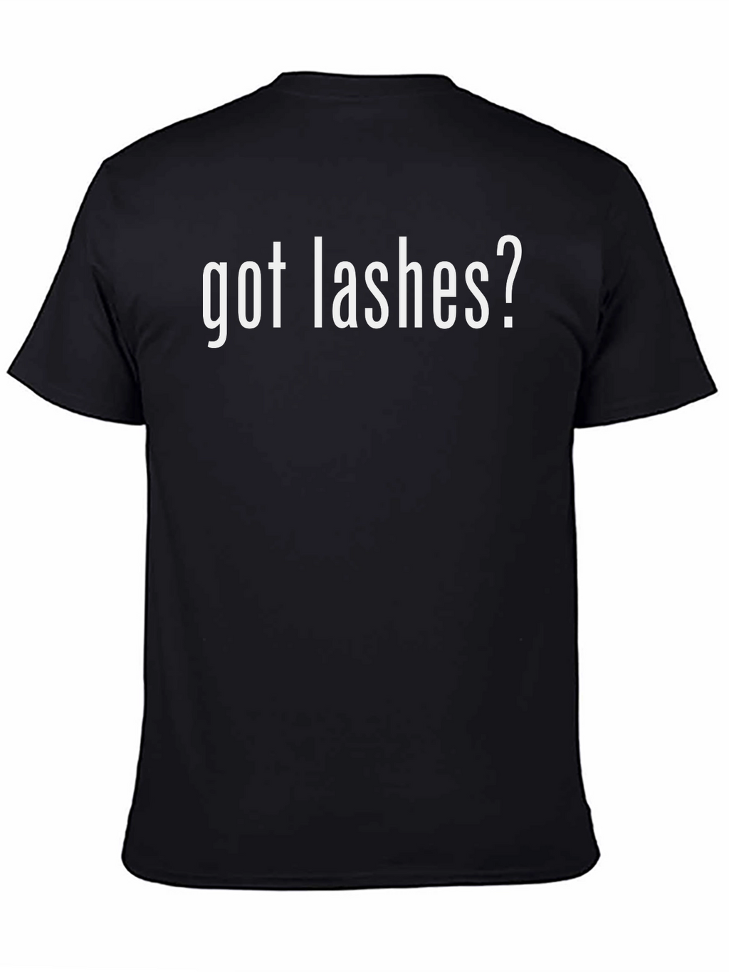 Got Lashes? Black Graphic T-Shirt