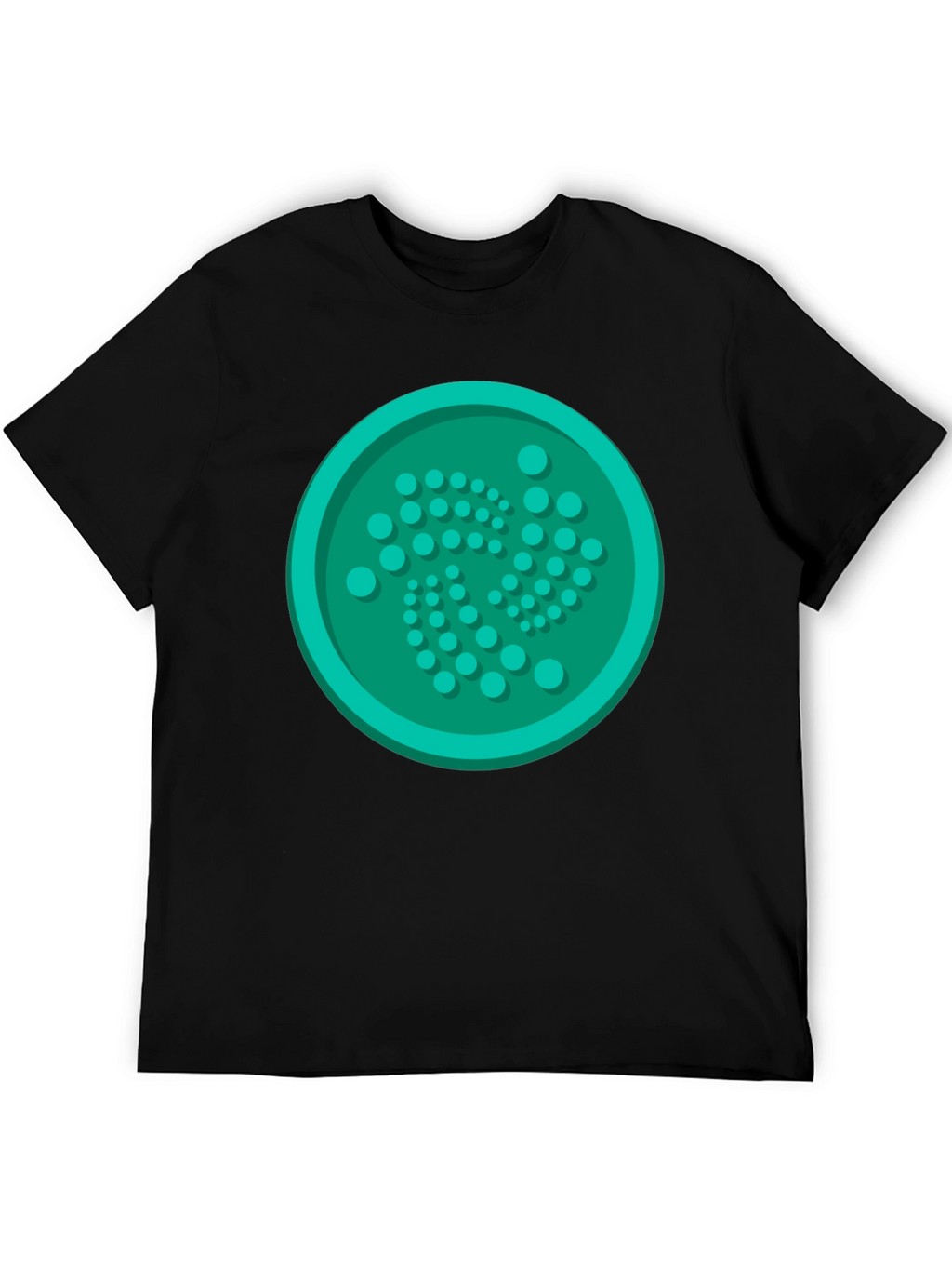 IOTA Cryptocurrency Logo T-Shirt - Black Tee