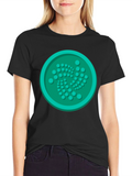 IOTA Cryptocurrency Logo T-Shirt - Black Tee