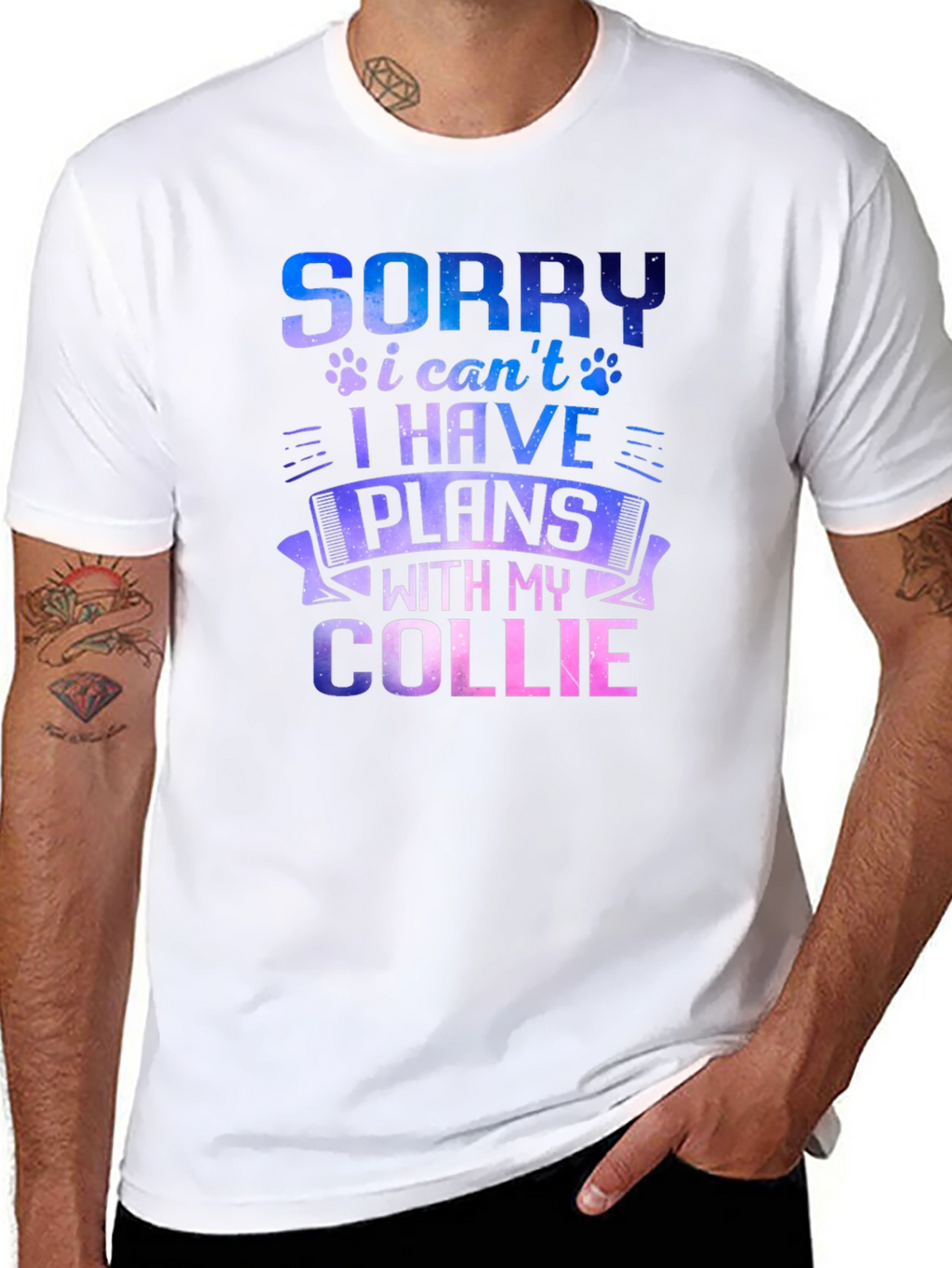 Sorry I Have Plans With My Collie T-Shirt