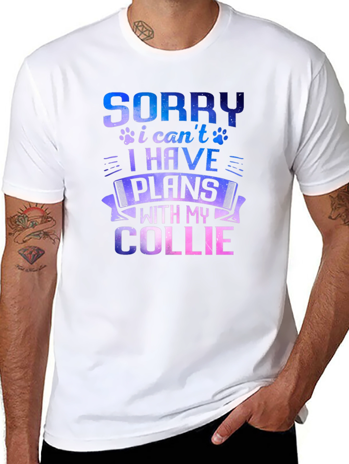 Sorry I Have Plans With My Collie T-Shirt