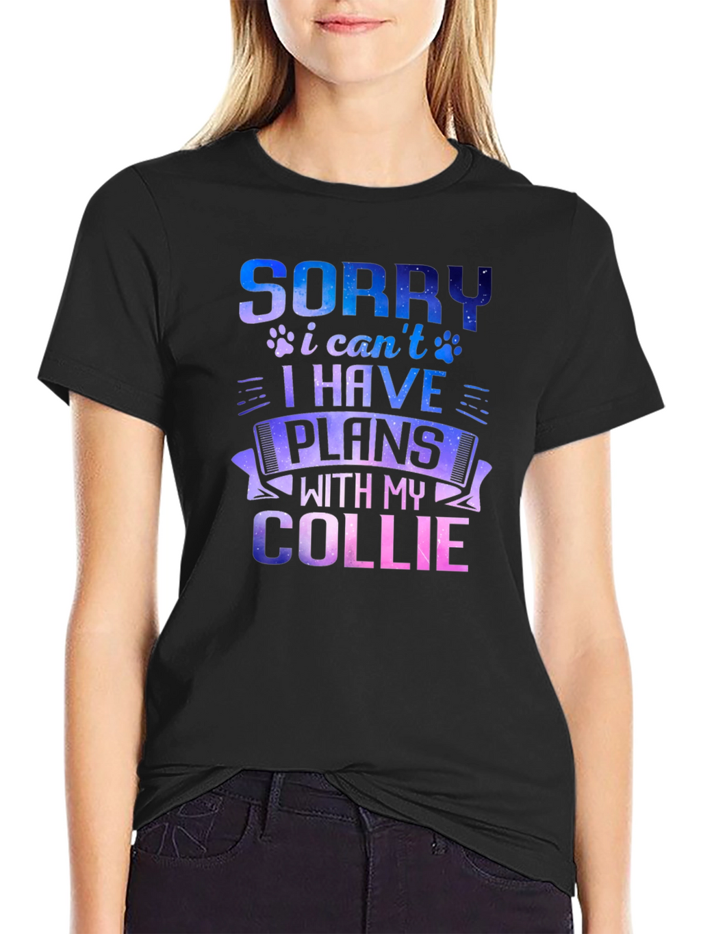 Sorry I Have Plans With My Collie T-Shirt