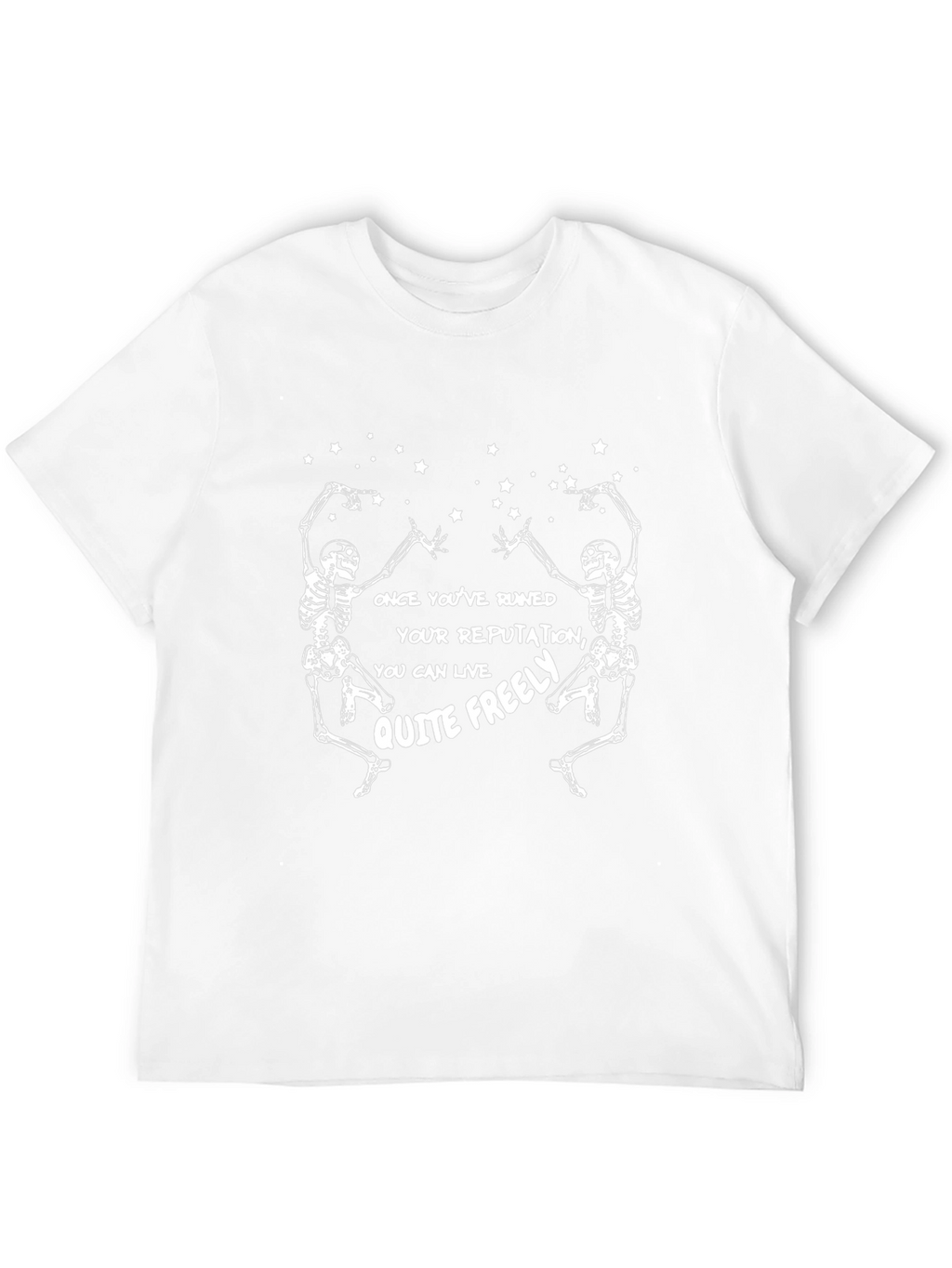 Ruined Reputation Skeleton Graphic T-Shirt