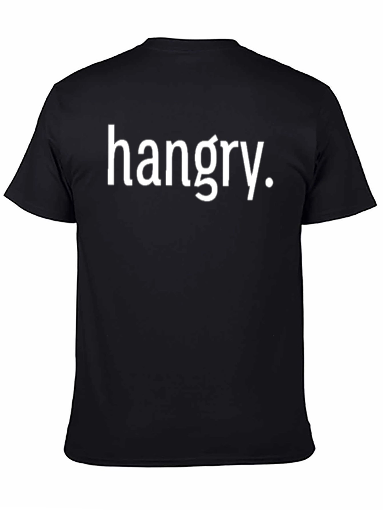Hangry T-Shirt - Black Funny Slogan Tee