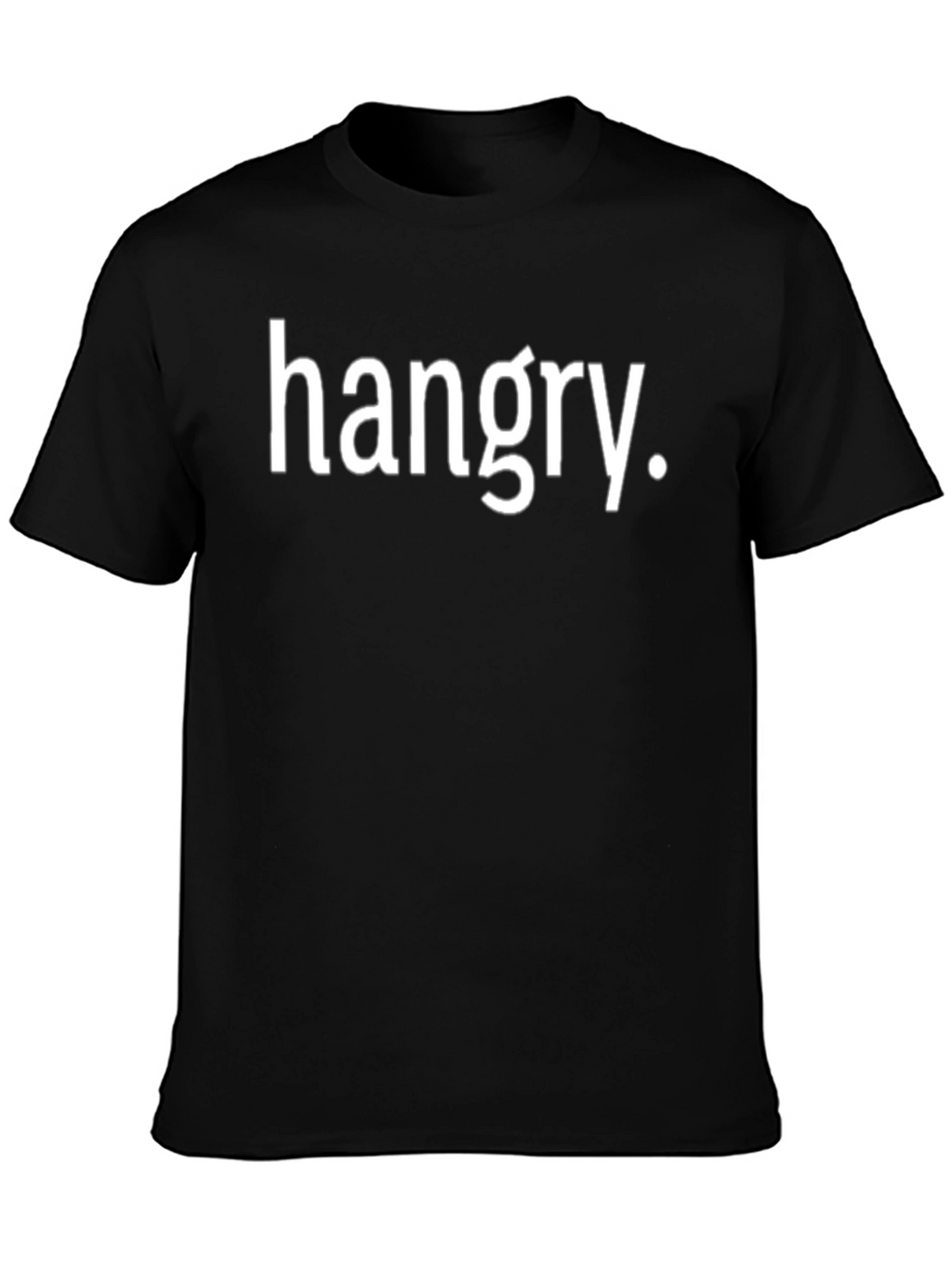 Hangry T-Shirt - Black Funny Slogan Tee