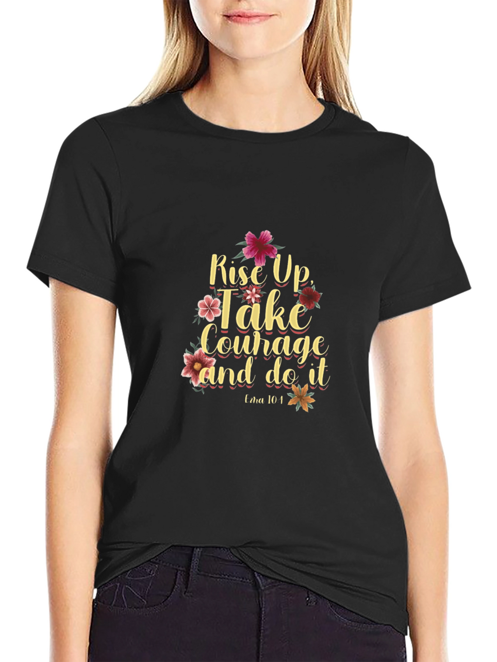 Rise Up Courage Graphic Tee