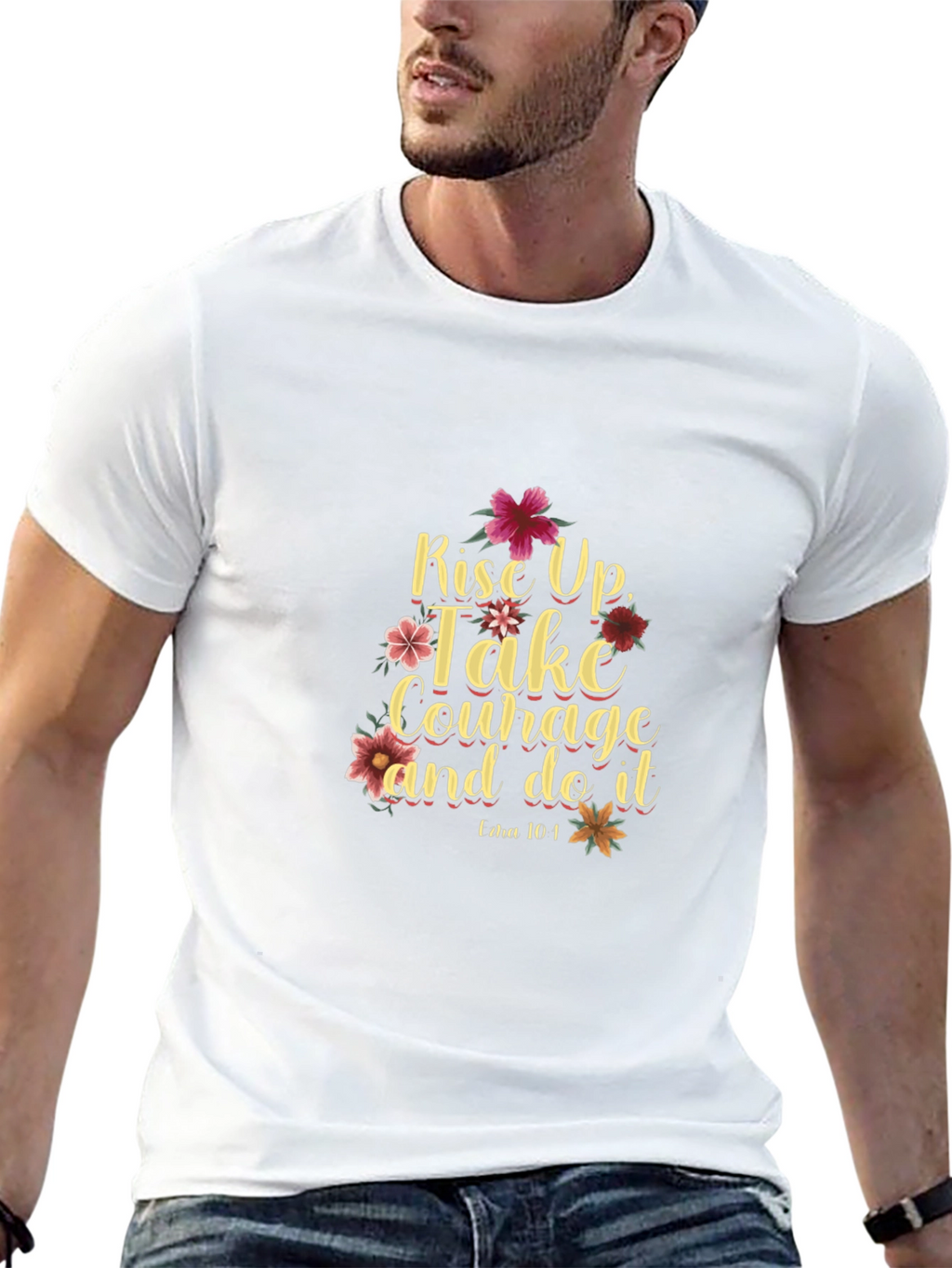 Rise Up Courage Graphic Tee