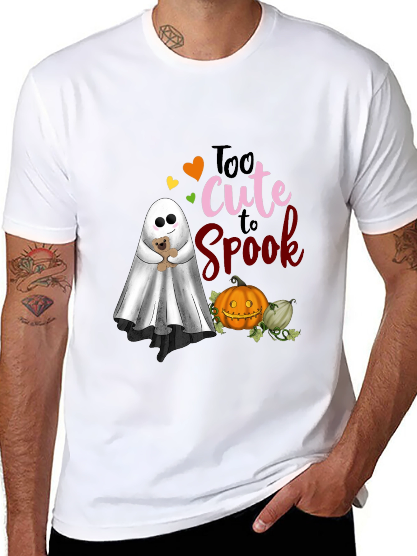 Too Cute to Spook Halloween T-Shirt