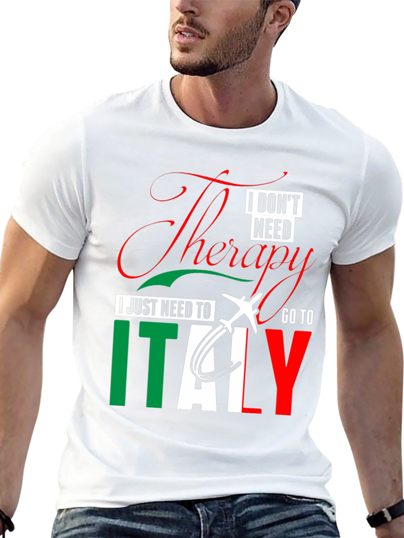 Italy Therapy Graphic Tee