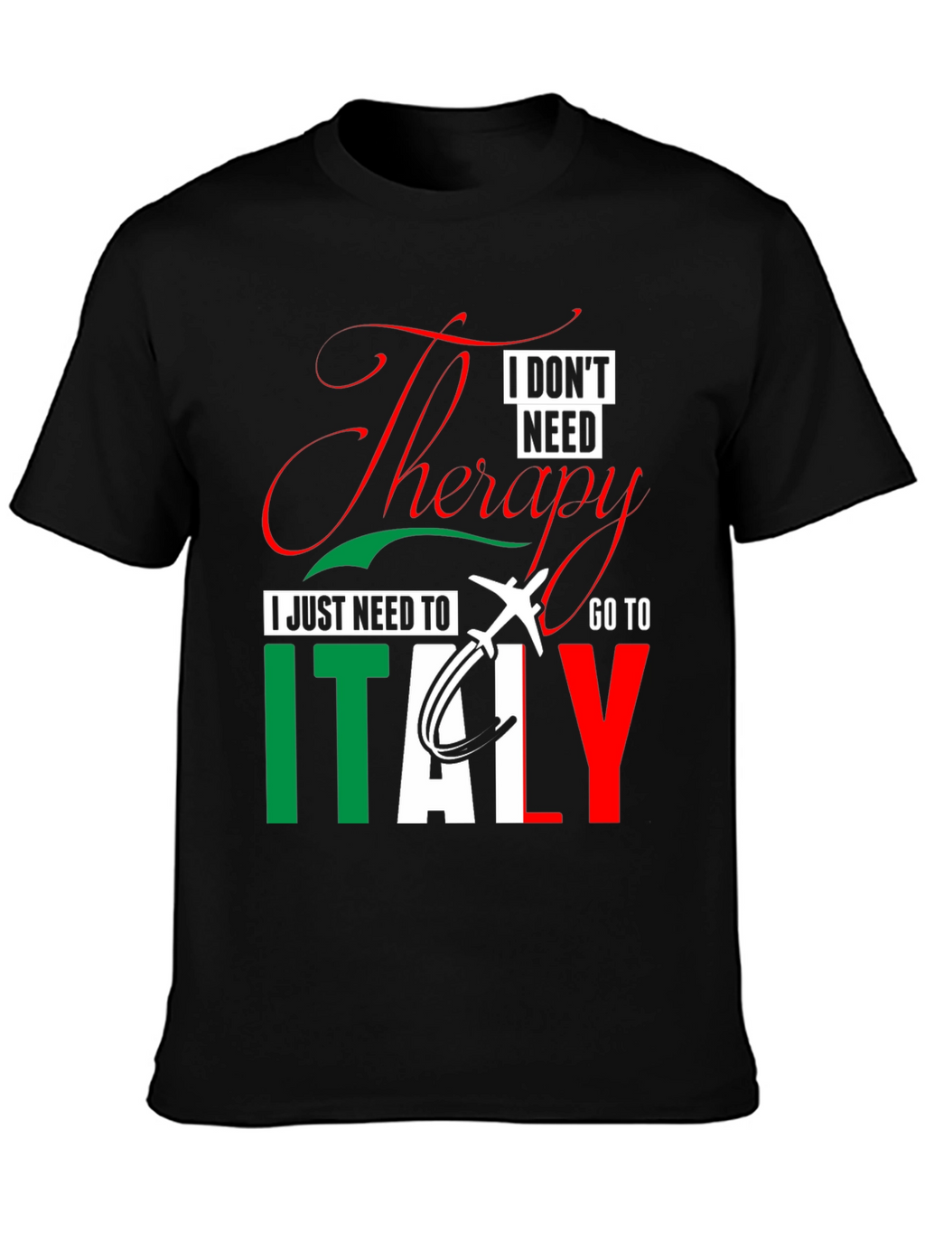 Italy Therapy Graphic Tee