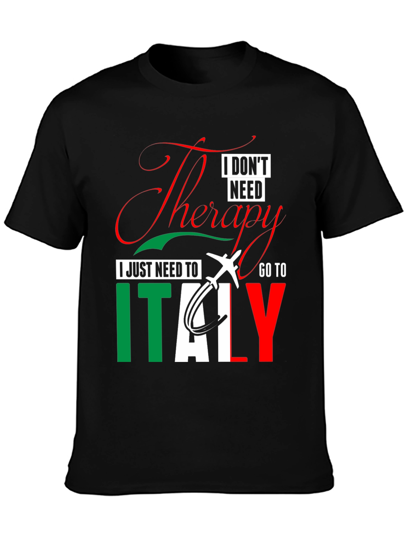 Italy Therapy Graphic Tee