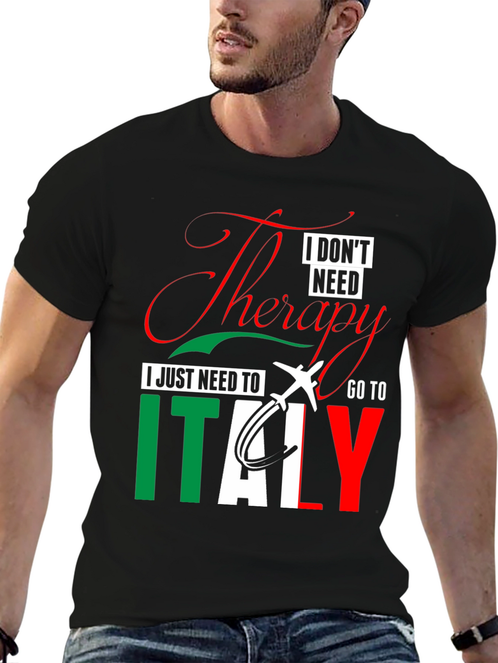 Italy Therapy Graphic Tee