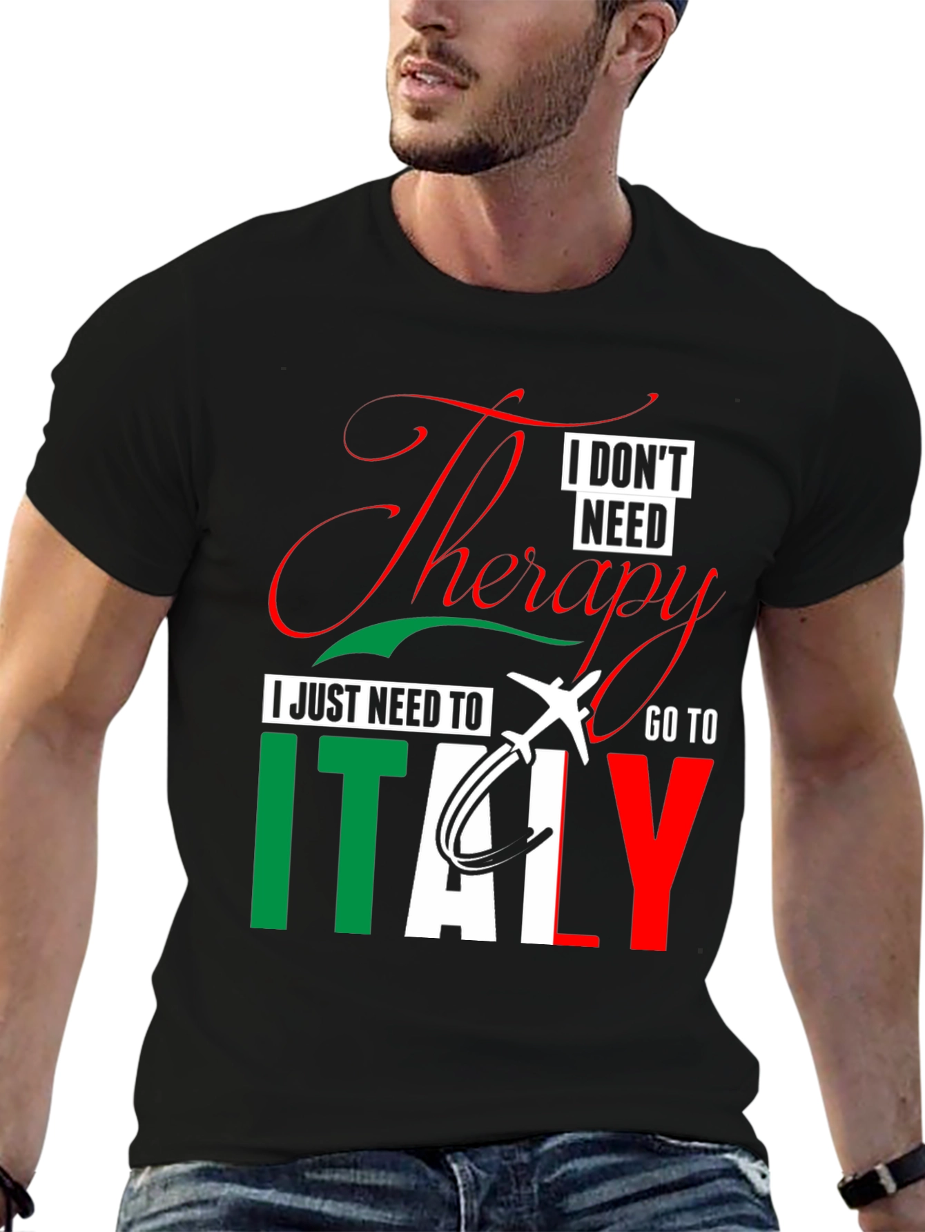 Italy Therapy Graphic Tee