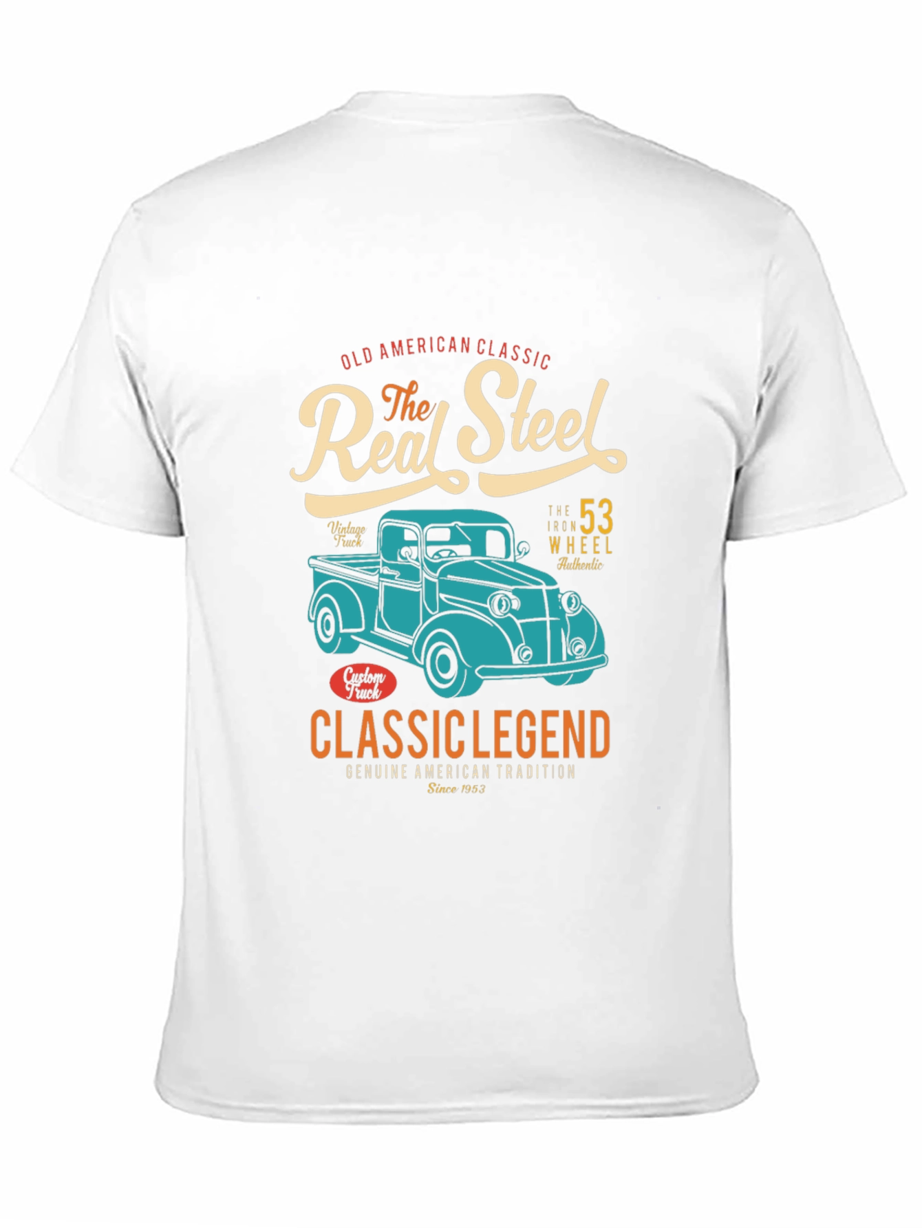 Real Steel Classic Truck Graphic T-Shirt