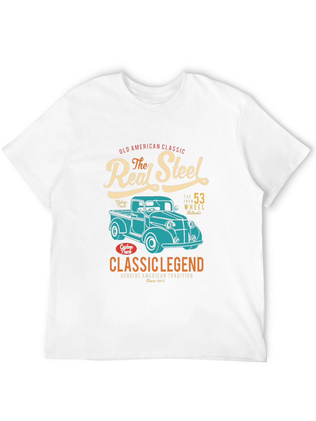 Real Steel Classic Truck Graphic T-Shirt