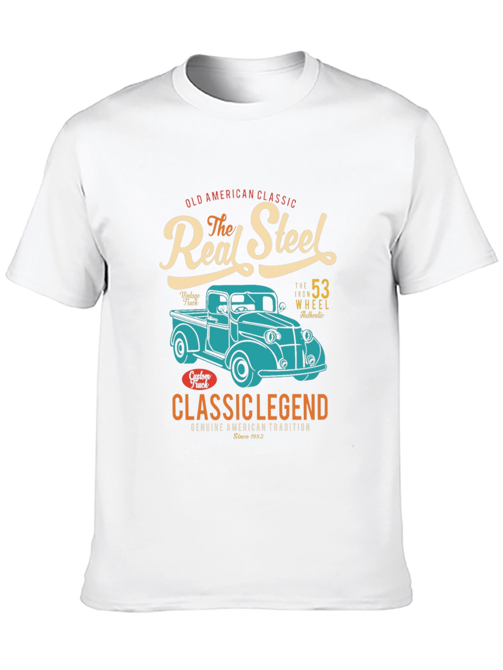 Real Steel Classic Truck Graphic T-Shirt