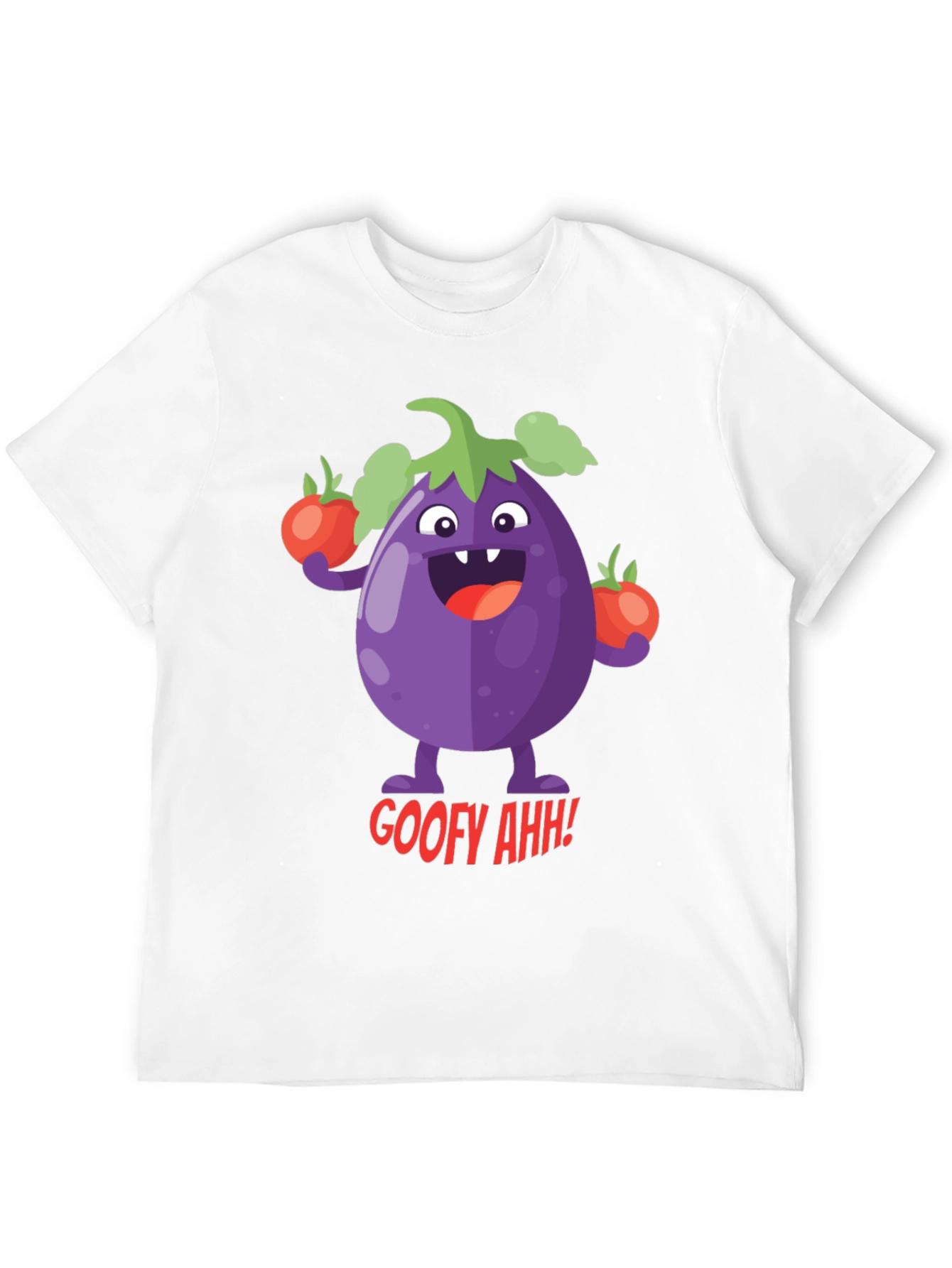 Goofy Eggplant Graphic Tee