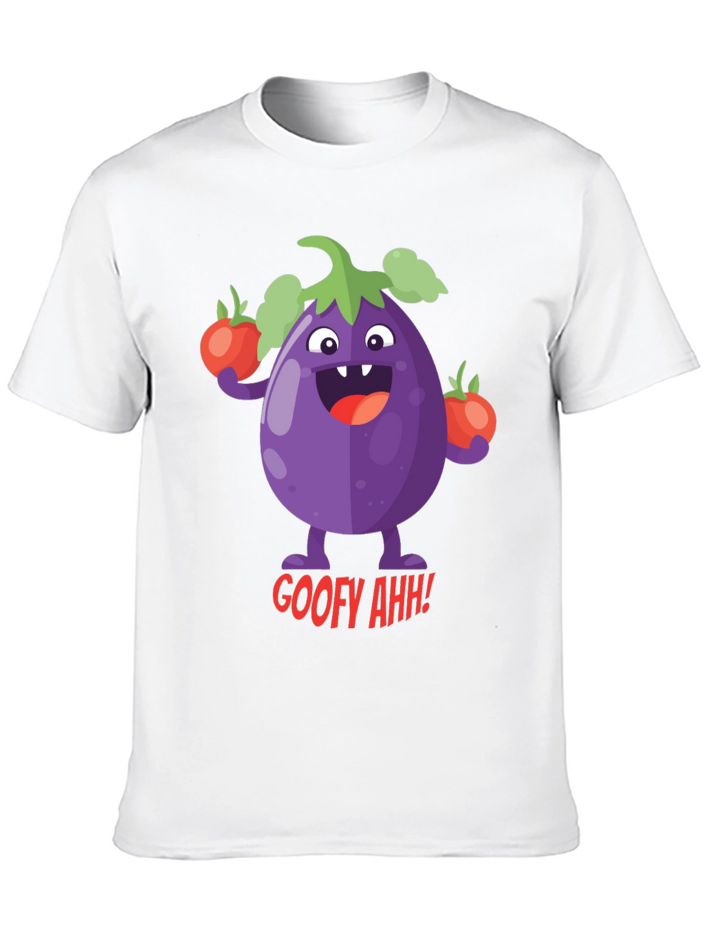 Goofy Eggplant Graphic Tee