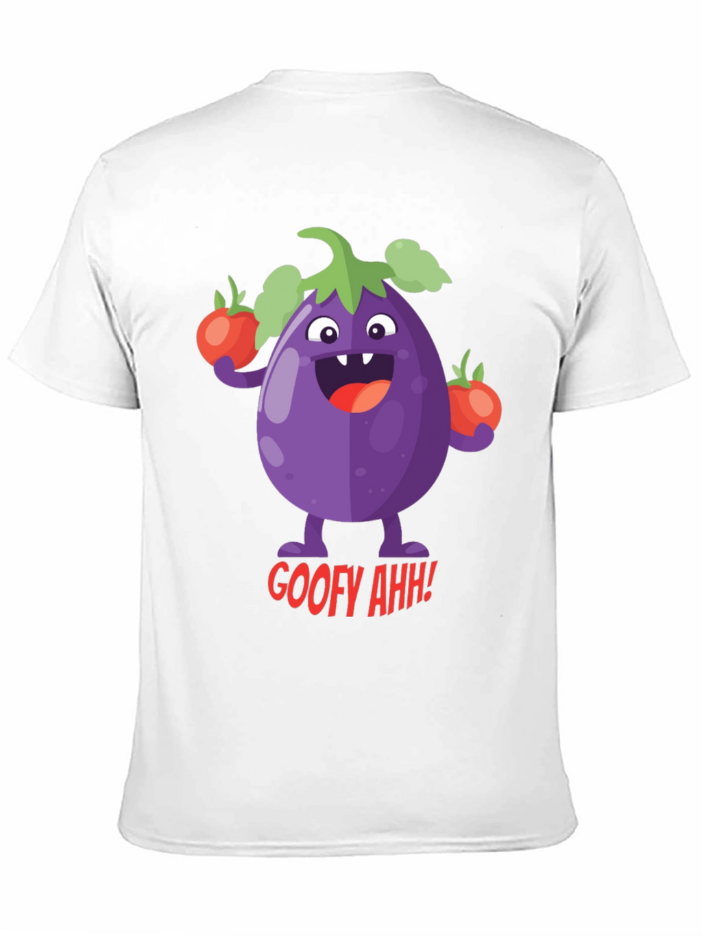 Goofy Eggplant Graphic Tee