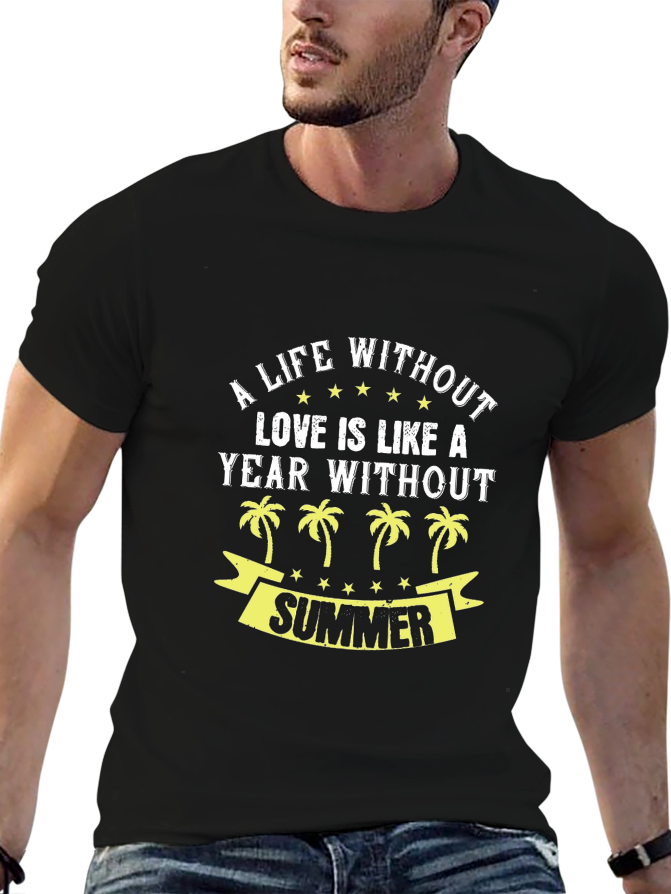 Summer Love T-Shirt - Mens Graphic Tee