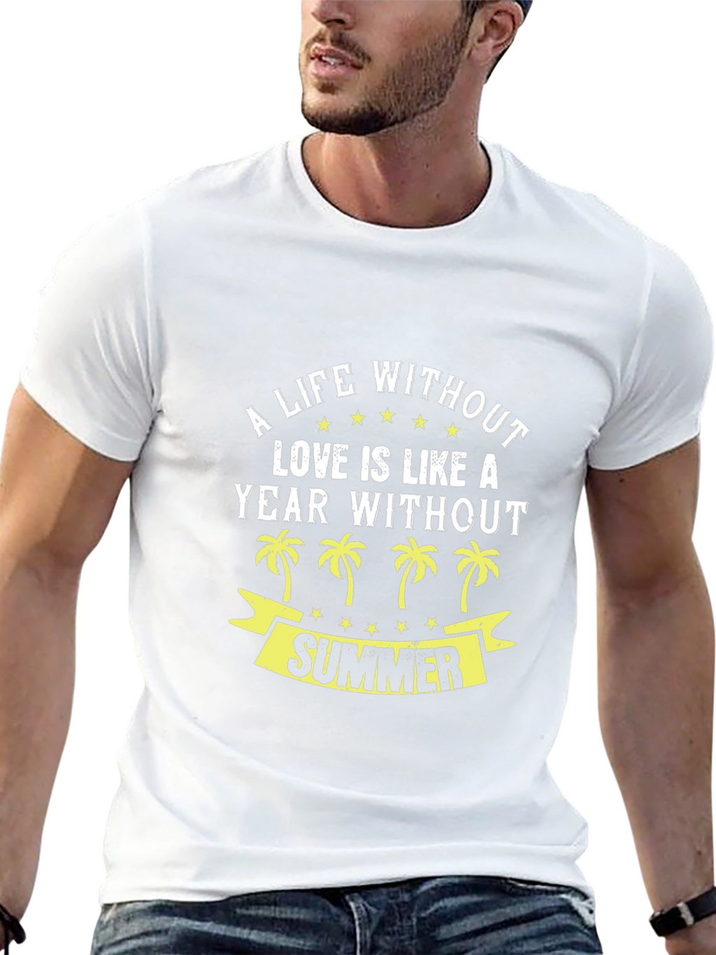 Summer Love T-Shirt - Mens Graphic Tee