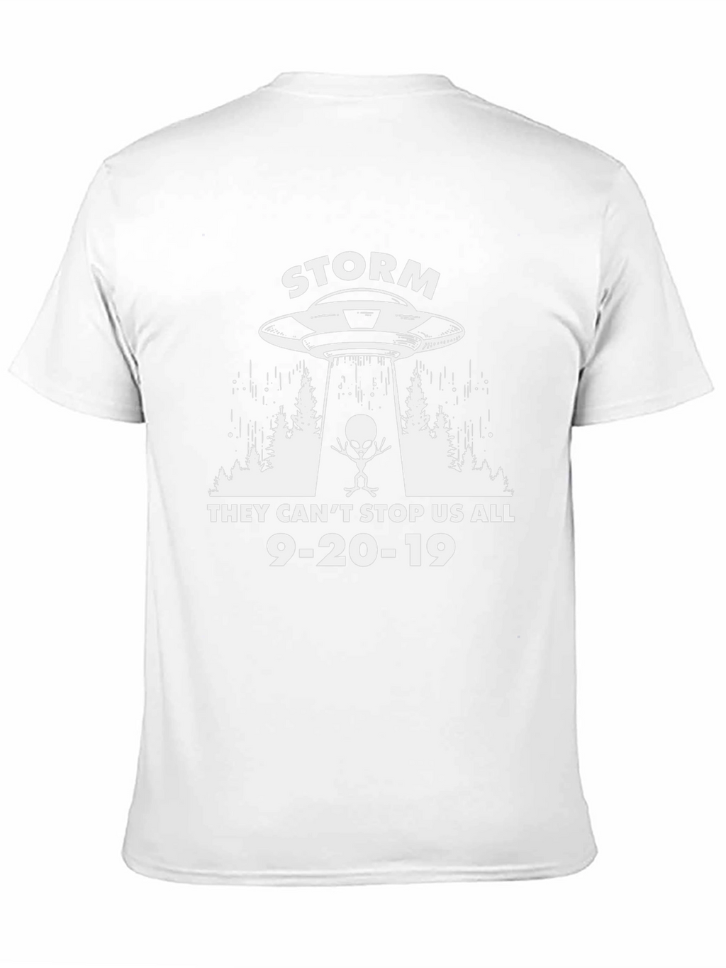 Storm Area 51 T-Shirt Alien Graphic Tee